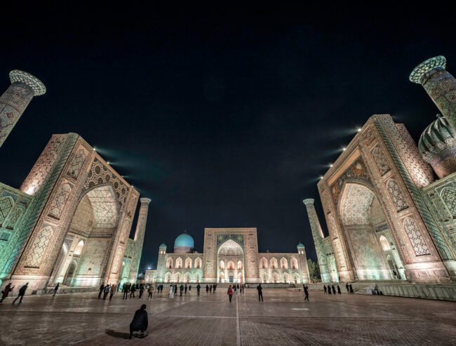 Registan square <p> Samarkand, Uzbekistan (2024)