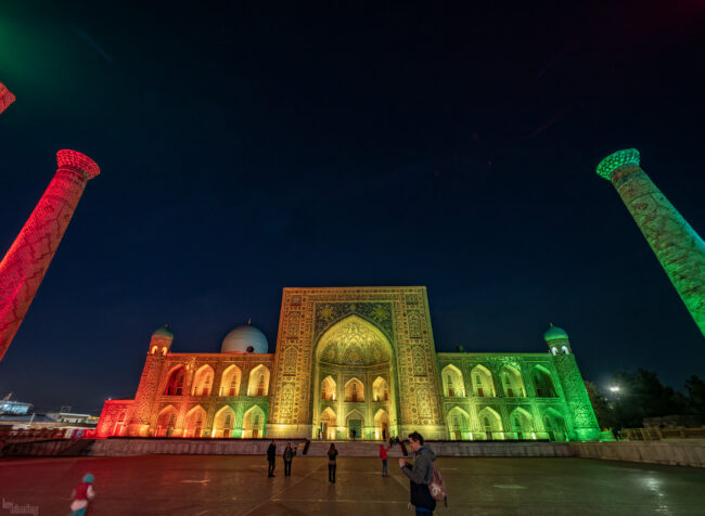 Registan square <p> Samarkand, Uzbekistan (2024)